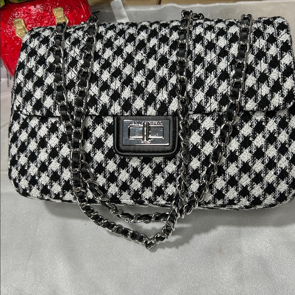 Karl Lagerfeld Black And White Bag brand new